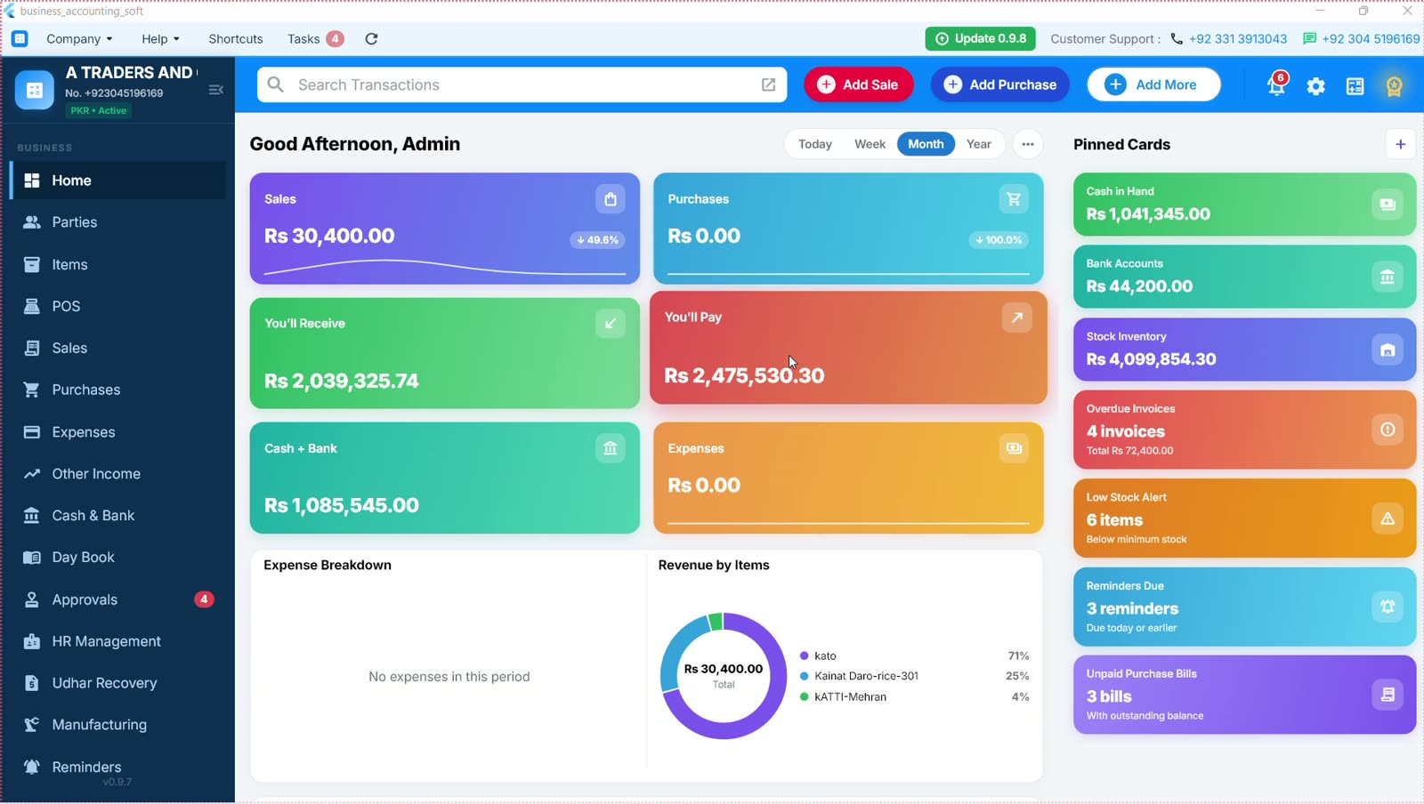 A dashboard that tells you where you stand